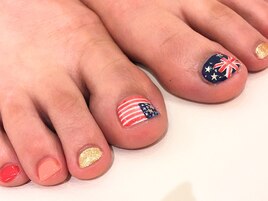 アメリカンフットネイル。