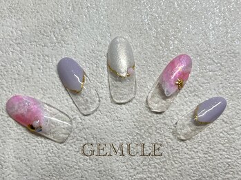 ネイルアンドアイラッシュ ジェムール 川越店(Nail&Eyelash GEMULE)/8月新作デザイン