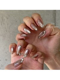 きらきらマグネットネイル♪