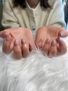 デュアスアール チャンドラ(DuasR chandra)/春らしいブーケネイル