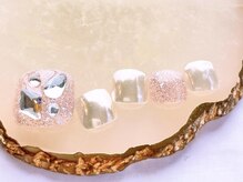 ネイルサロンフォーユー(for u)/ミラーネイル¥7000