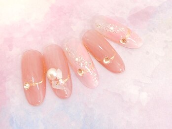 ティアラ(Tiara)の写真/【ハンドワンカラーオフ込4400円～】高技術×丁寧なケアで美しい指先をキープ♪[フレンチ/ワンカラー/駒込]
