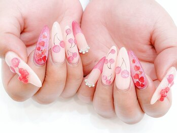 ネイルコレクション ピンク(Nail Collection Pink)/さくらんぼ☆マグネット