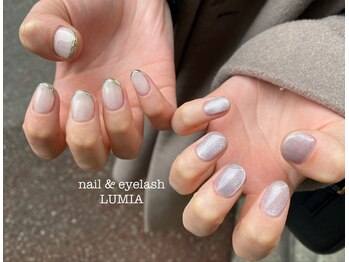 ネイル&アイラッシュ ルミア(Nail & Eyelash LUMIA)/ニュアンスネイル