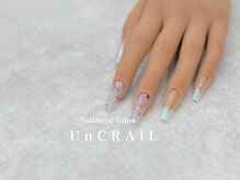 アン クレール(Un CRAIL)/お花ネイル¥7980