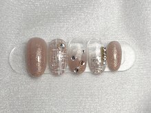 ネイルバイピヌ(nail by pinu)/定額デザインアートコース