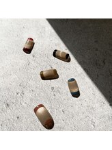 苑琳爪工(erin nail)/マグネットフレンチネイル