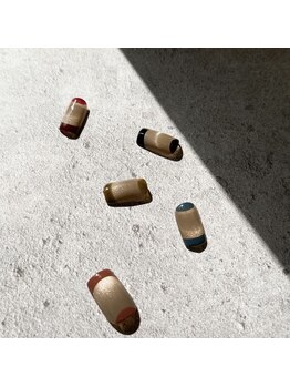 苑琳爪工(erin nail)/マグネットフレンチネイル