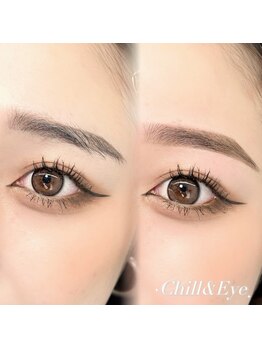 チルアンドアイ 千葉駅前店(Chill&Eye)/美眉スタイリング/BeforeAfter