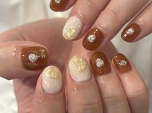 アンゲッコ 長堀橋(angecco)/シンプルニュアンスネイル