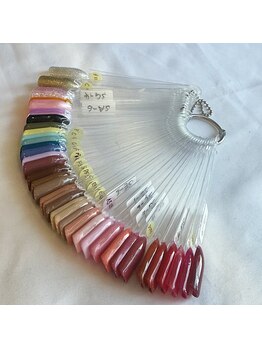 アンジェリーク 飯塚店(Angelique)/ファストジェル カラーチャート