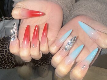 ウォルトウキョウ 池袋(WOL TOKYO)/長さ出しロングジェルチップ