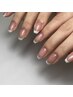 【hand】美フォルム重視♪ フレンチネイル　¥4500