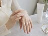 【自爪を美しくしたい方】ハンドケアのみ堪能コース《補強コート付》