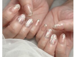 花火ネイル