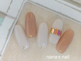 ワンカラー×リーフホログラム
