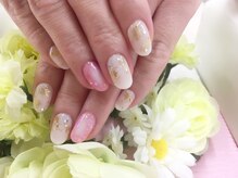 プルミエ ネイル(Premier Nail)/キュート♪チーク＆雪の結晶