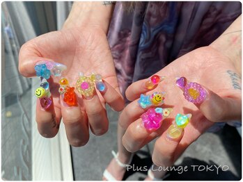 プルースラウンジ トウキョウ(Plus Lounge TOKYO)/パーツネイル♪