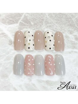 ネイルズアジュール アピタ新潟西店(Nailz Azur)/ハンド　定額デザインBコース