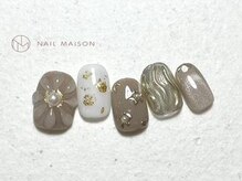 ネイルメゾン 梅田(NAIL MAISON)/ぷっくりお花マグ