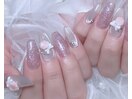 うるうるマグネット/薔薇パーツ