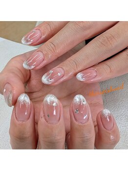セラピッシュネイル (therapish nail)の写真/[人気NO.１*プレミアムプラスコース¥7700]お洒落なトレンドアート多数ご用意!季節に合うデザインもお任せ♪