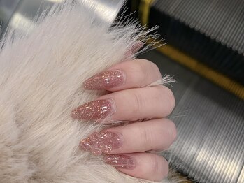 インザピンクリリー(in the pink LILY)/フラッシュネイル