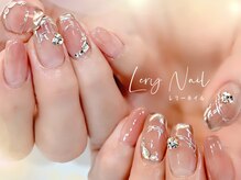 レリーネイル/大人のガラスニュアンスネイル