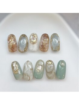 フェリンク 茅ヶ崎店(Felink)の写真/【デザインに迷ったらコレ】アート豊富♪季節感を意識する方には当店オリジナルの定額デザインがオススメ★