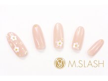 エムスラッシュ ネイル 新百合ヶ丘店(M.SLASH)/フラワーネイル
