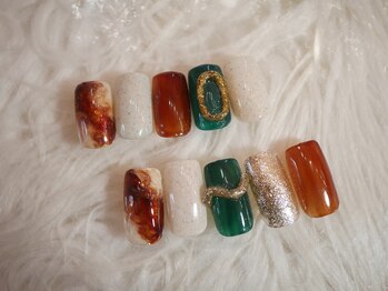 リットネイル(Lit nail)/autumn color