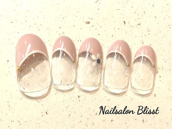 ネイルサロン ブリスト 新宿店(Nail Salon Blisst)/パステルフレンチ