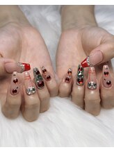 レディスペネイル ノウラ 名駅店(Redispe nail NouRa)/赤ネイル