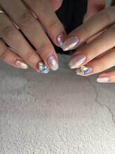 ローレル(Laurel)/シャボン玉ネイル