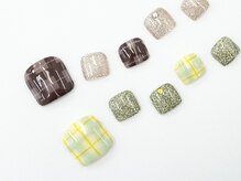 ネイルサロンクイール 宇都宮店(NAIL SALON QUILL)/定額フットジェルコース￥7700