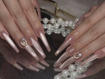 ジュエミーネイル 大阪心斎橋(jewme nail)/マグネット/長さだし/シンプル