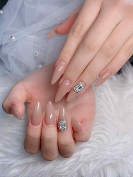 アリアネイルビューティー 新宿歌舞伎町(ARIA Nail Beauty)の写真/【日常でも映えるシンプルネイル★】ワンカラー/うるうるマグネット/ワンホンも大歓迎[長さだし/持ち込み]