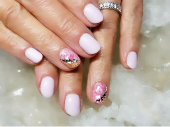 アグン(agung)/パステルピンクとタイダイ柄★