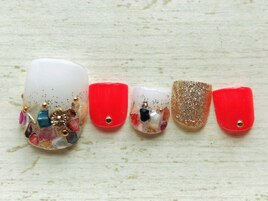 フットネイルアートコース￥7020