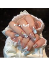 ピンキーネイル(Pinky Nail)/クリスマス持ち込みデザイン