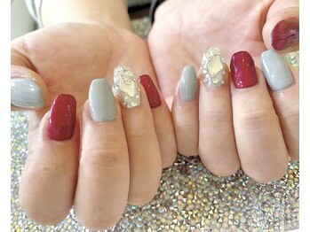 バーガンディ(BURGUNDY)/パーツ埋めつくし