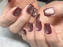 エクラネイルデザイン(eclat nail design)の雰囲気（magnet  one color）