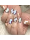 カラフルシアーネイル ¥12,650