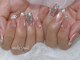 アネラネイル(anela nail)の写真/【デザインフリー◇ご新規様7,880円】定額で持ち込みデザインも可能◎かわいいパーツ&カラーも豊富☆