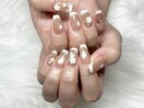 お花×フレンチネイル★