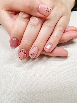 押し花デザイン