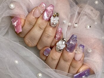 ジェムネイル(Jem Nail)/バイカラーワンホン