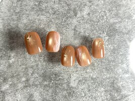 季節デザイン 秋ネイル