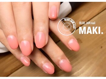 ブルージャムネイル(BLUE.JAM.nail)/グラデーション MAKI
