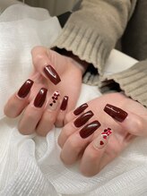 ネイルアヴァンス 京橋店(Nail AVANCE.)/赤ハートホロ